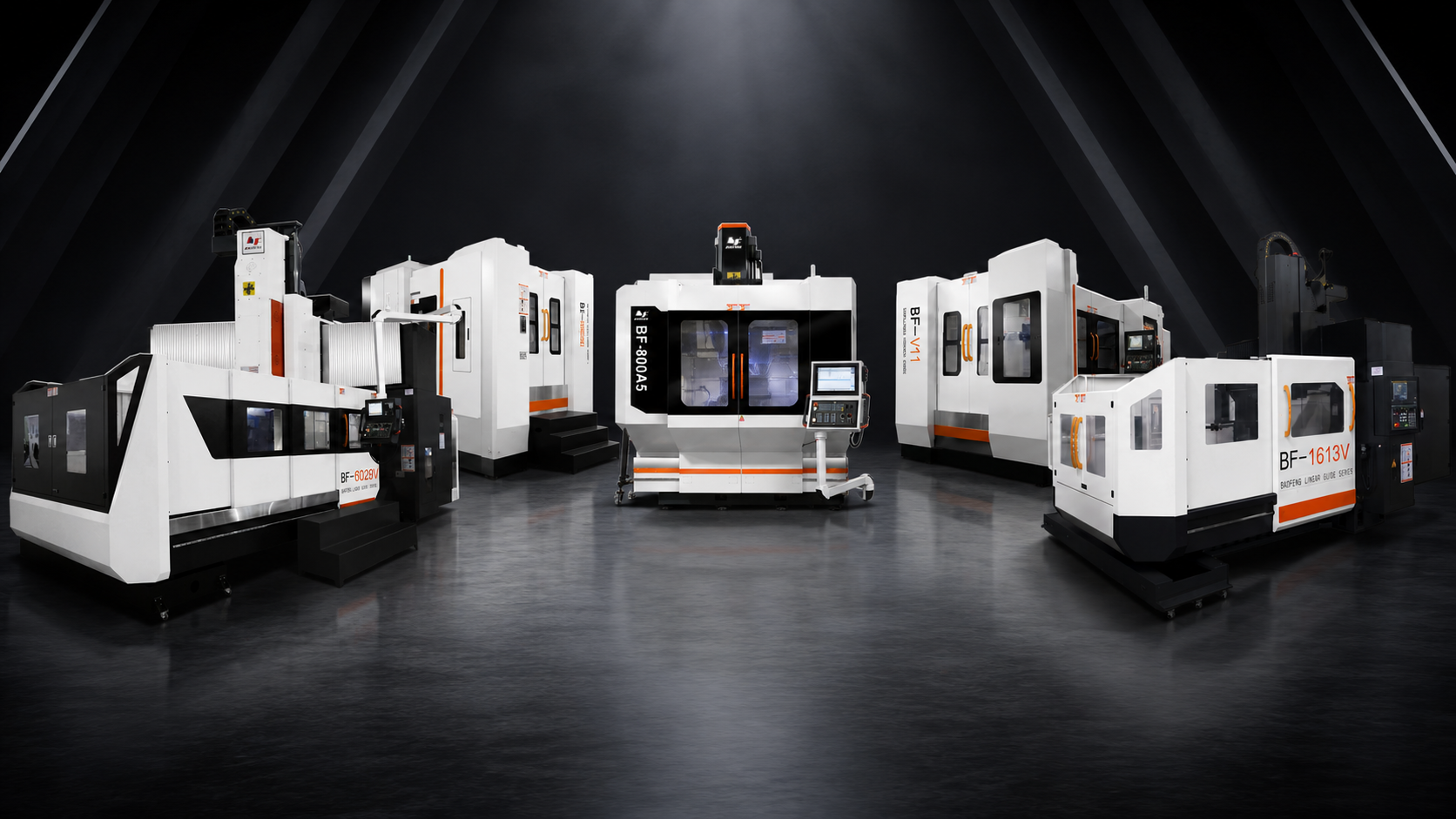 Showroom centres d'usinage CNC Baofeng