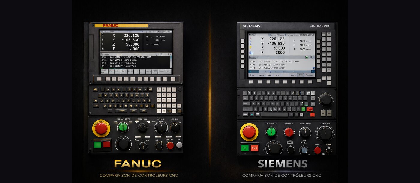 Fanuc vs Siemens : quelle commande numérique choisir pour votre centre d'usinage ?